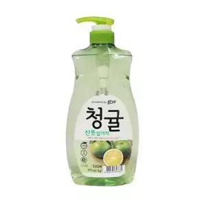 주방세제 청귤 산뜻 설거지 970ml 냄새 용기형 기름때 찌든때
