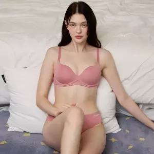 [NS홈쇼핑][Wonderbra] 일체형 볼륨 몰드 노와이어 브라팬티 2종세트 다크핑크 WBW4O05_T..[36001441]
