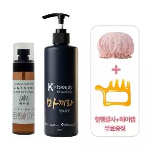 탈모샴푸 헤어토닉 세트 모근강화 약산성 저자극 마끼라 두피진정 민감성모발 영양 두피케어