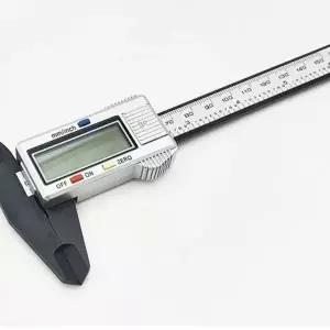 전문가용 플라스틱 버니어캘리퍼스 150mm 초보자용 두께측정 전자노기스 (WE3FF5F)