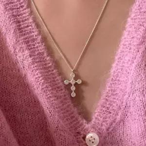 은목걸이 (925 silver) cubic rood necklace A 14