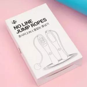 다이어트 없는 줄넘기 컴팩트 실내 줄넘기 휴대용 홈트