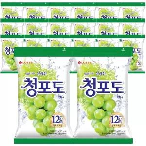 롯데 청포도 캔디 153g x 20개(1box)