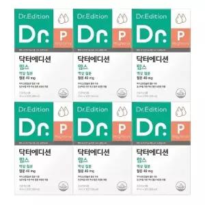 닥터에디션 맘스 액상 철분 10ml 30포 6세트(임신 중기 후기 출산 수유기)