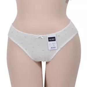 아이보리 스타 속옷 여학생삼각팬티 3개 살색팬티
