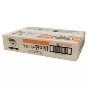 시아스 우리집밥 부드러운 현미밥 210g x 12개