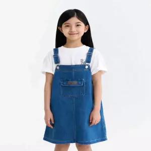 [아웃도어프로덕츠키즈] 여아 데님 오버롤 원피스 (블루) OD252EOP71_BLU