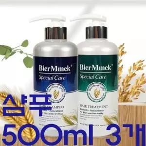 비어멕 독일맥주효모 탈 모샴푸 500ml 3개