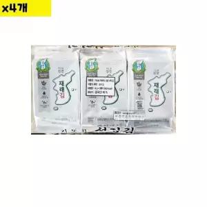 식자재 도매 3단식탁김(성경 12g) x4개 업소용 식당용 음식점용 (WDA51AF)