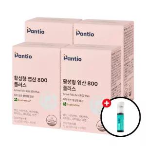활성형 엽산 800 보령약국 이노시톨 임신준비 초기 영양제 60정, 4개
