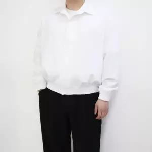 [엠클로]남자 오버핏 블룸 밴딩 셔츠자켓 (2color)