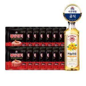 불닭참치 100g x 14개 + 카놀라유 500ml x 1개