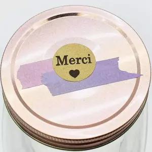 merci 감사합니다 답례품 스티커 포장스티커 라벨 선물 띠부띠부씰