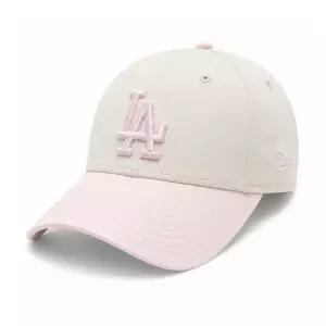 뉴에라 엠엘비 MLB 리그 에센셜 LA다저스 K 9FORTY 볼캡 모자 베이지핑크 60771766