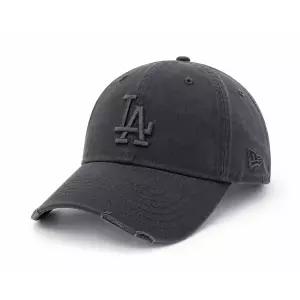뉴에라 엠엘비 MLB 리그 워시드 디스트레스드 LA다저스 9FORTY 볼캡 모자 스톤 그레이 60771828