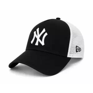 뉴에라 엠엘비 MLB 리그 클린 A프레임 트러커 뉴욕양키스 9FORTY 볼캡 모자 블랙 화이트 11588491