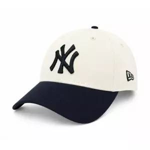 뉴에라 엠엘비 MLB 리그 M크라운 뉴욕양키스 9FORTY 볼캡 모자 베이지 블랙 60771873