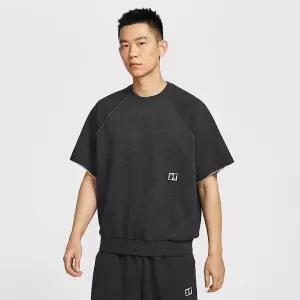 Nike  헤리티지 남성 드라이 핏 반팔 플리스 피트니스 탑 HJ8088-010