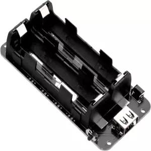 듀얼 컴파트먼트 지원 마이크로 USB 5V/3A 3V/1A V8 배터리 실드가 있는 FORIOT 18650 홀더 리튬 이온