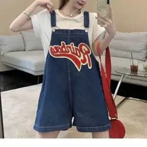 끈길이 발랄한 오피스룩 하객룩 멜빵바지 포인트 여름-WD62FC3