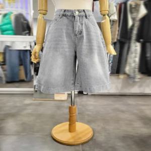 [밸리걸]밸리걸 봄 여름 워싱 버뮤다 데님 팬츠 804680