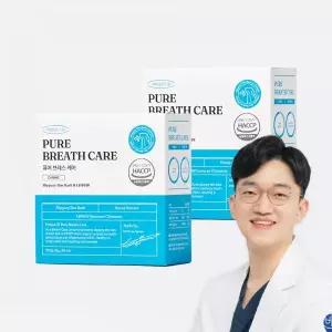 프로젝트21 퓨어브레스케어 강아지 기관지 영양제 협착증 켁켁거림 기침 30포, 2개 퓨어 브레스 케어 7g x