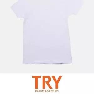 트라이 고급 순면 소재 데오도란트 남성 반팔 런-WD63467