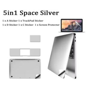 실버 바디 가드 보호 비닐 데칼 케이스 커버 스킨 MacBook Retina 13 12 A1502 A1534 15.4 A1398 2012