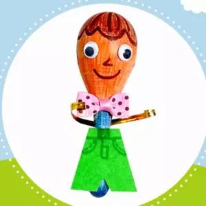 유아 만들기 마라카스 목공예 완구 재료 세트 소리장난감 음악교구