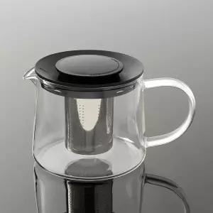 TBZ 내열유리 스텐거름망 티포트 600ml 유리티포트 차포트 WFNNMDR