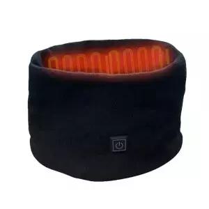 겨울 전기 온열 스카프 USB 충전식 넥 워머 사이클링 스키용 양털 3 단 속도 조절