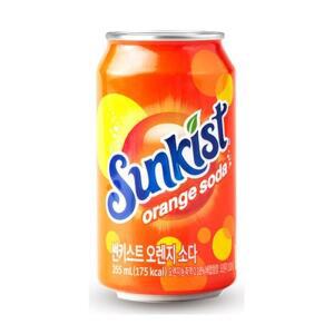 썬키스트 오렌지 소다 355ml 24개