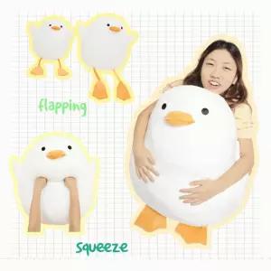 모찌통통 오리 애착 바디필로우 아기인형 말랑 쫀득 어린이인형 선물