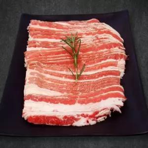 고깃집왕건 우삼겹 삼겹양지 1kg 불고기용 구이용 샤브샤브용 국거리