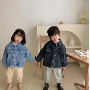 (kc인증) 유아데님자켓 아기청자켓 아기봄자켓 유아봄옷 여아 남아 설룸