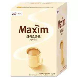 맥심 화이트골드 커피믹스 250T