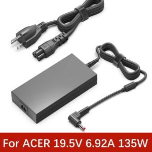 ACER Nitro 5 AN515-43 노트북 전원 충전기용 19.5V 6.92A 135W AC 어댑터