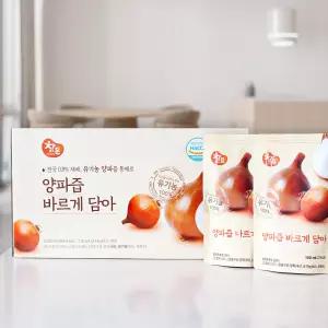 참든 유기농 양파즙 양파 바르게 담아 100ml x 30포