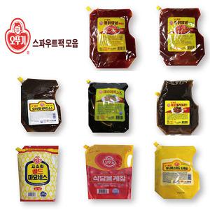 오뚜기통닭순한/매운/오리엔탈소스/허니머스타드/데리야끼/매운/마요네즈/케찹