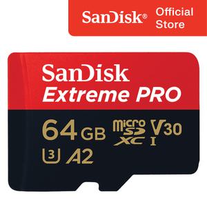 샌디스크 마이크로 SD카드 익스트림 프로 64GB 64기가 블랙박스 닌텐도 핸드폰 카메라 외장 메모리