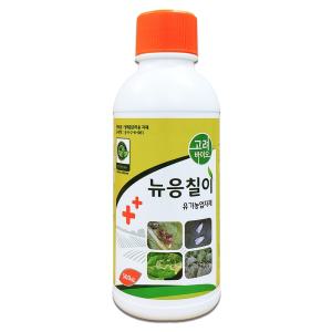 뉴응칠이 살충제 500ml 고삼효과- 응애 진딧물 총채벌레 흰가루병 온실가루이 약