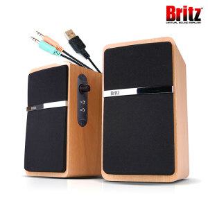 브리츠 Z2100 Piancle2 정품 2채널 데스크탑 PC 노트북 스피커 USB전원