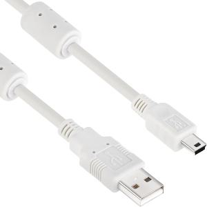 USB2.0 AM-Mini 5핀 케이블 3m (노이즈필터) 넷매이트NMC-UM230