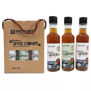6년숙성 감식초 180ml 3병 4세트