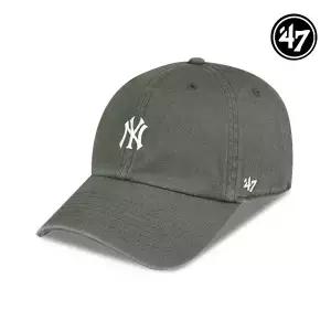 47브랜드 뉴욕 양키스 NY 스몰 로고 MLB 엠엘비 볼캡 야구 모자 모스 B-BSRNR17GWS-MSA