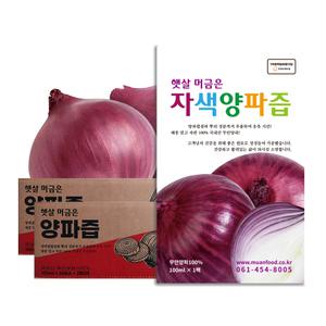 [아기다람쥐] 햇살머금은 자색양파즙 (110ml x 100팩)