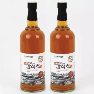 자연과발효 6년숙성 1 리터 감식초2병+푸어러1개