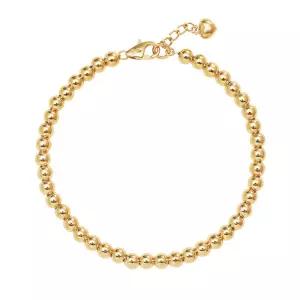 14K 통통 4mm 볼 체인 팔찌 MOB39660
