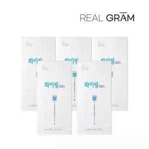 리얼그램 화이링워터 레몬맛 맛있는 포도당 수분충전, 80g, 5개