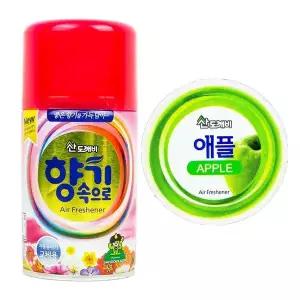 향기속으로 분사형 방향제 리필 사과 290ml WB15F24
